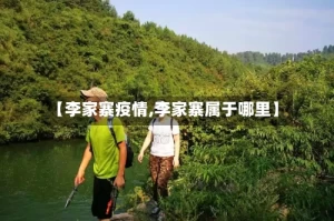 【李家寨疫情,李家寨属于哪里】
