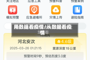用数据看疫情/从数据看疫情