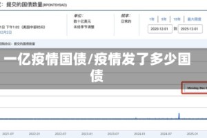 一亿疫情国债/疫情发了多少国债