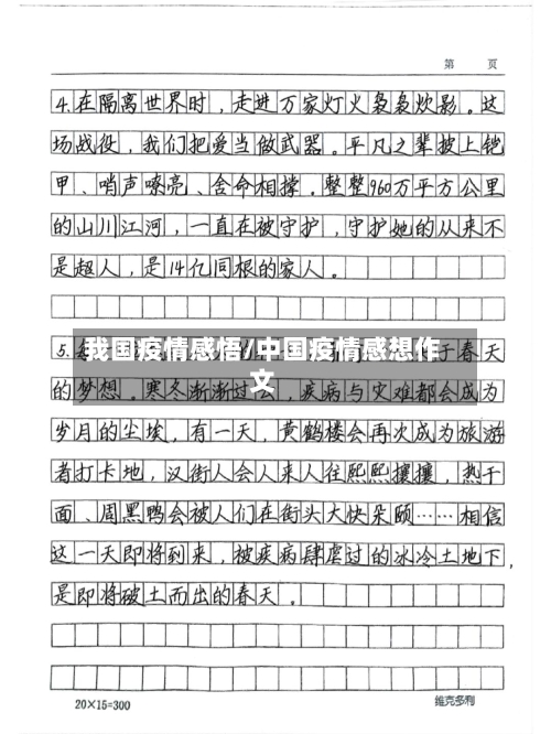 我国疫情感悟/中国疫情感想作文-第2张图片