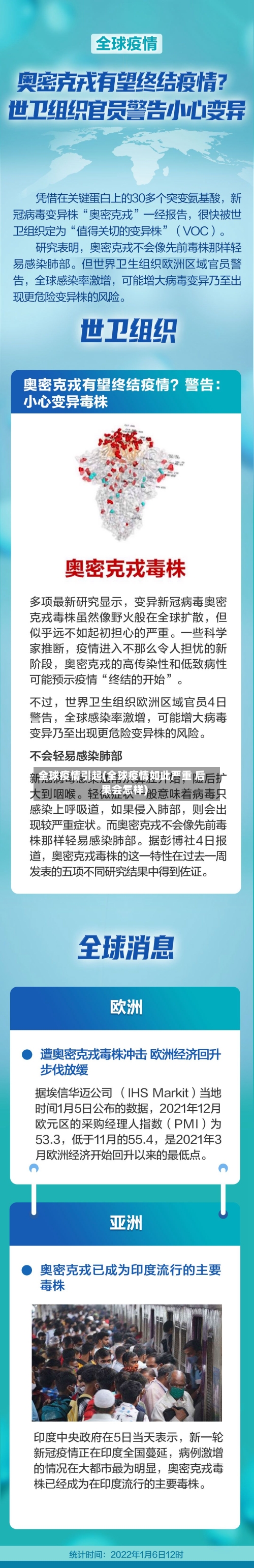 全球疫情引起(全球疫情如此严重 后果会怎样)-第2张图片