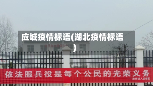 应城疫情标语(湖北疫情标语)-第1张图片