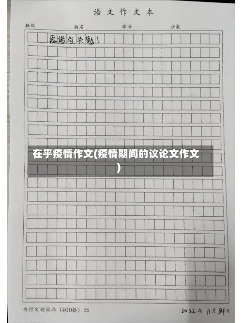 在乎疫情作文(疫情期间的议论文作文)-第1张图片